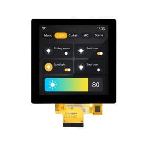3.95inch IPS LCD Display 480*480 ST7701S Driver IC SPI RGB Touchscreen