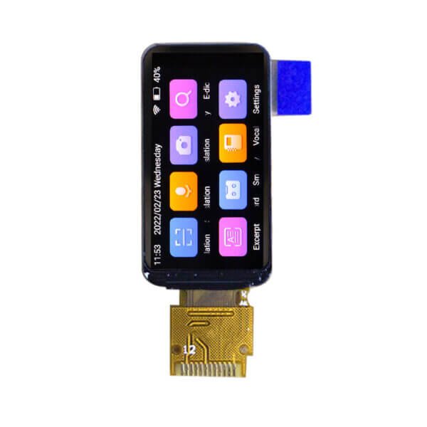 1.47inch 172*320 IPS Bar TFT LCD SPI 4line ST7789V3 Wireless Bluetooth LCD Display