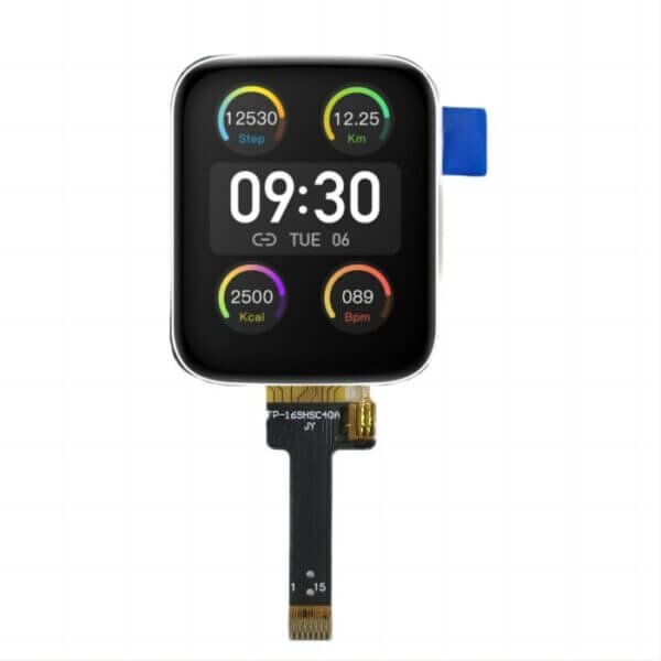 1.69inch Square IPS TFT LCD Display 240*280 ST7789 SPI 4line Router LCD Screen